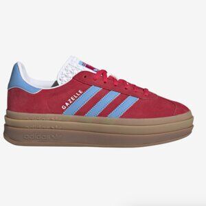 Like New Adidas Originals Gazelle Bold - Red/Blue/Gum